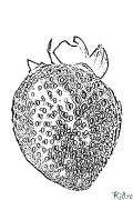 strawberry Coloring Pages To Print